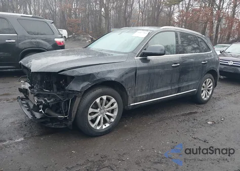 2016 Audi Q5 2.0T Premium z USA, uszkodzony, nr VIN WA1C2AFP7GA014414